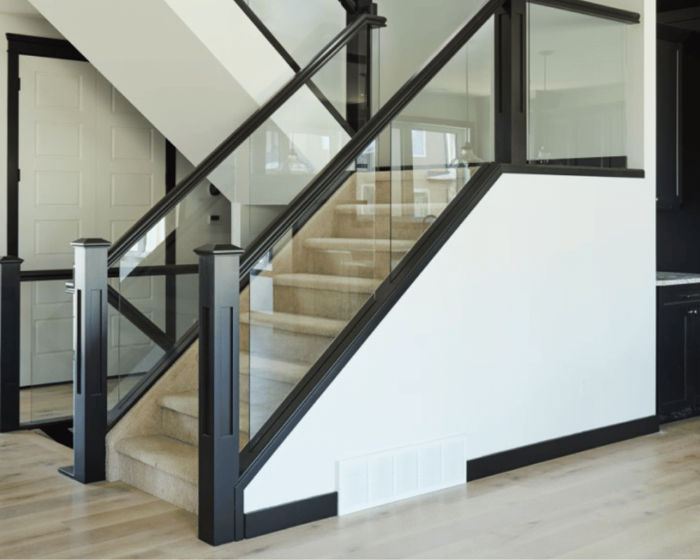 glass hand rails installation and replacement